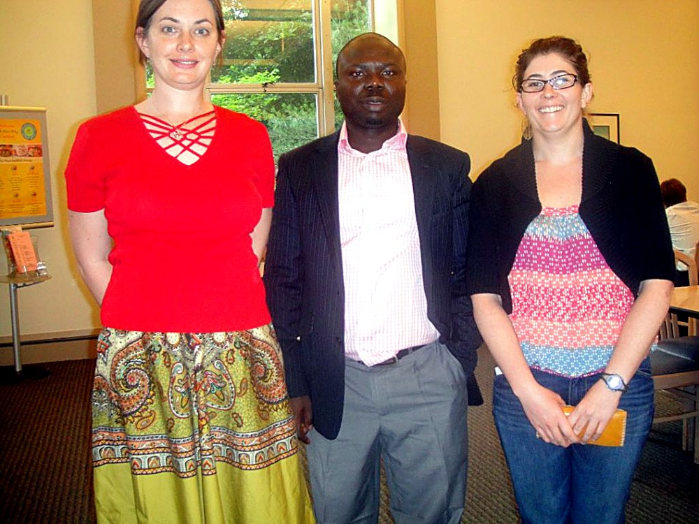 ASPI staff working in the field