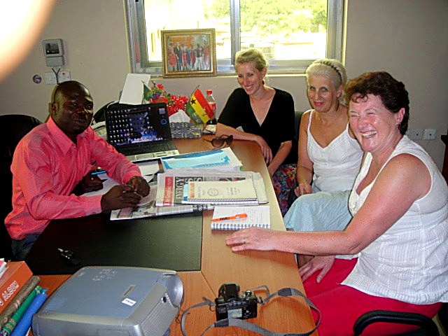 ASPI office consultation with partners